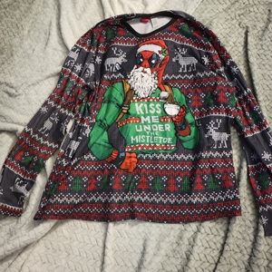 Dead pool Christmas shirt